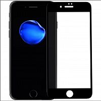 Купить Защитное стекло для iPhone 7/8/SE 5D EUROSTAR пакет черный оптом, в розницу в ОРЦ Компаньон