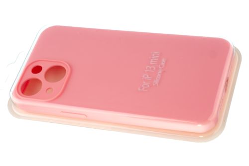 Чехол-накладка для iPhone 13 Mini VEGLAS SILICONE CASE NL Защита камеры розовый (6) оптом, в розницу Центр Компаньон фото 2