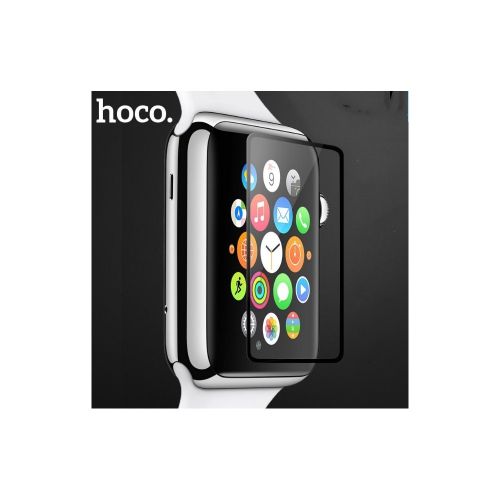 Защитное стекло для Apple Watch (42) 0.1mm HOCO Full Rim коробка черный оптом, в розницу Центр Компаньон фото 3