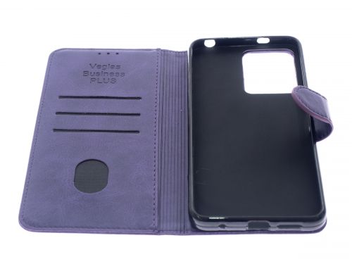 Чехол-книжка для XIAOMI Redmi Note 12 4G VEGLAS BUSINESS PLUS фиолетовый оптом, в розницу Центр Компаньон фото 3