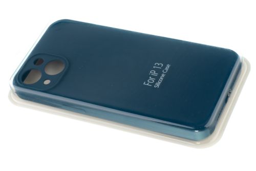 Чехол-накладка для iPhone 13 VEGLAS SILICONE CASE NL Защита камеры темно-синий (8) оптом, в розницу Центр Компаньон фото 2