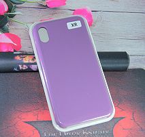 Купить Чехол-накладка для iPhone XR VEGLAS SILICONE CASE NL фиолетовый (45) оптом, в розницу в ОРЦ Компаньон