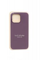 Купить Чехол-накладка для iPhone 14 Pro Max VEGLAS SILICONE CASE NL закрытый фиолетовый (45) оптом, в розницу в ОРЦ Компаньон