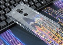 Чехол-накладка для LENOVO K8 Plus JZZS TPU у/т пакет белая - фото