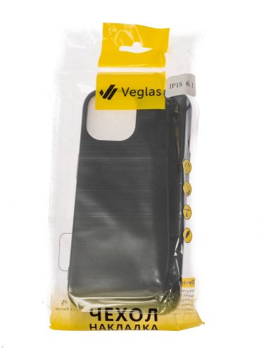 Чехол-накладка для iPhone 15 VEGLAS Air Matte черный оптом, в розницу Центр Компаньон фото 3
