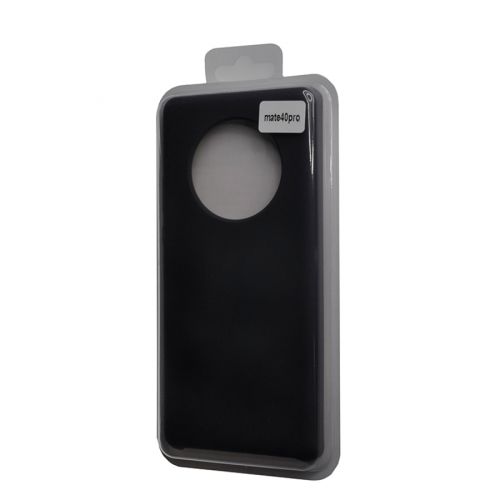 Чехол-накладка для HUAWEI Mate 40 Pro SILICONE CASE NL темно-синий (3)		 - фото
