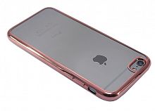 Купить Чехол-накладка для iPhone 6/6S РАМКА TPU розовое золото оптом, в розницу в ОРЦ Компаньон