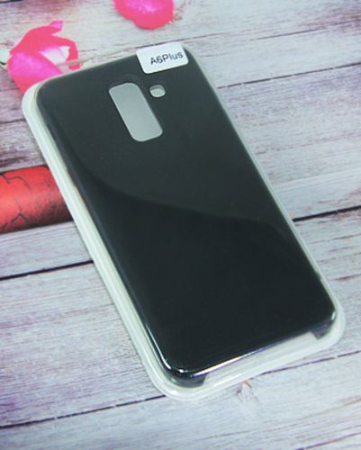 Чехол-накладка для Samsung A605 A6+ 2018 SILICONE CASE NL черный - оптовая продажа Чехол-накладка для Samsung A605 A6+ 2018 SILICONE CASE NL черный - фото