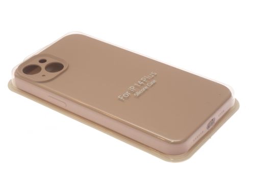 Чехол-накладка для iPhone 14 Plus VEGLAS SILICONE CASE Защита камеры светло-розовый (19) - оптовая продажа фото 3 Чехол-накладка для iPhone 14 Plus VEGLAS SILICONE CASE Защита камеры светло-розовый (19) - фото фото 3