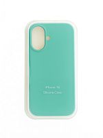 Купить Чехол-накладка для iPhone 16 SILICONE CASE закрытый ментоловый (50) оптом, в розницу в ОРЦ Компаньон