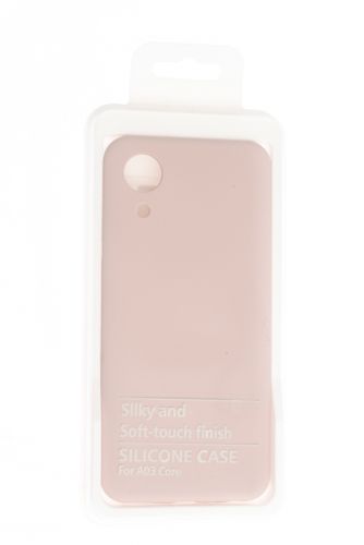 Чехол-накладка для Samsung A032F A03 Core SILICONE CASE NL OP закрытый светло-розовый (18) - оптовая продажа фото 4 Чехол-накладка для Samsung A032F A03 Core SILICONE CASE NL OP закрытый светло-розовый (18) - фото фото 4
