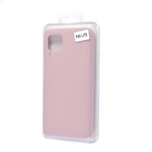 Чехол-накладка для HUAWEI P40 Lite VEGLAS SILICONE CASE закрытый светло-розовый (18)																 оптом, в розницу Центр Компаньон