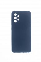 Чехол-накладка для Samsung A325F A32 SILICONE CASE OP закрытый темно-синий (8) - фото