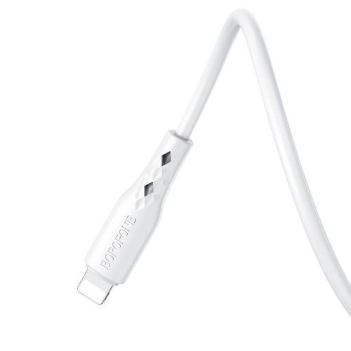 Кабель USB Lightning 8Pin BOROFONE BX48 2.4A 1м белый оптом, в розницу Центр Компаньон фото 2